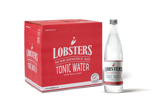 LOBSTERS TONIC WATER - 1 Karton/12 Flaschen - 500 ml